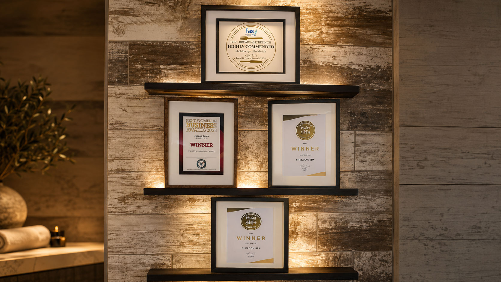 Sheldon - Award Winning Spa - Faversham - Ashford - Kent